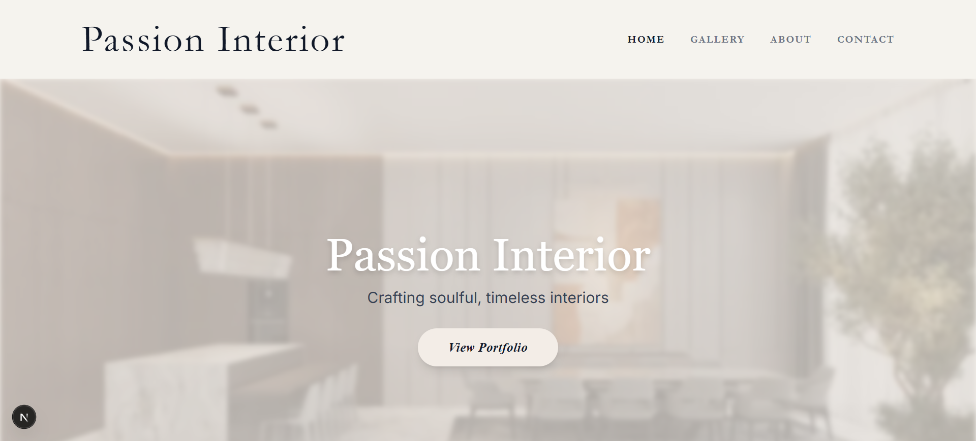 Passion Interior - Concept Design